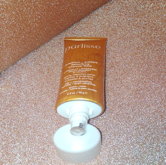 PUMPKIN + GINGER Detoxifying Charcoal Mask Purlisse